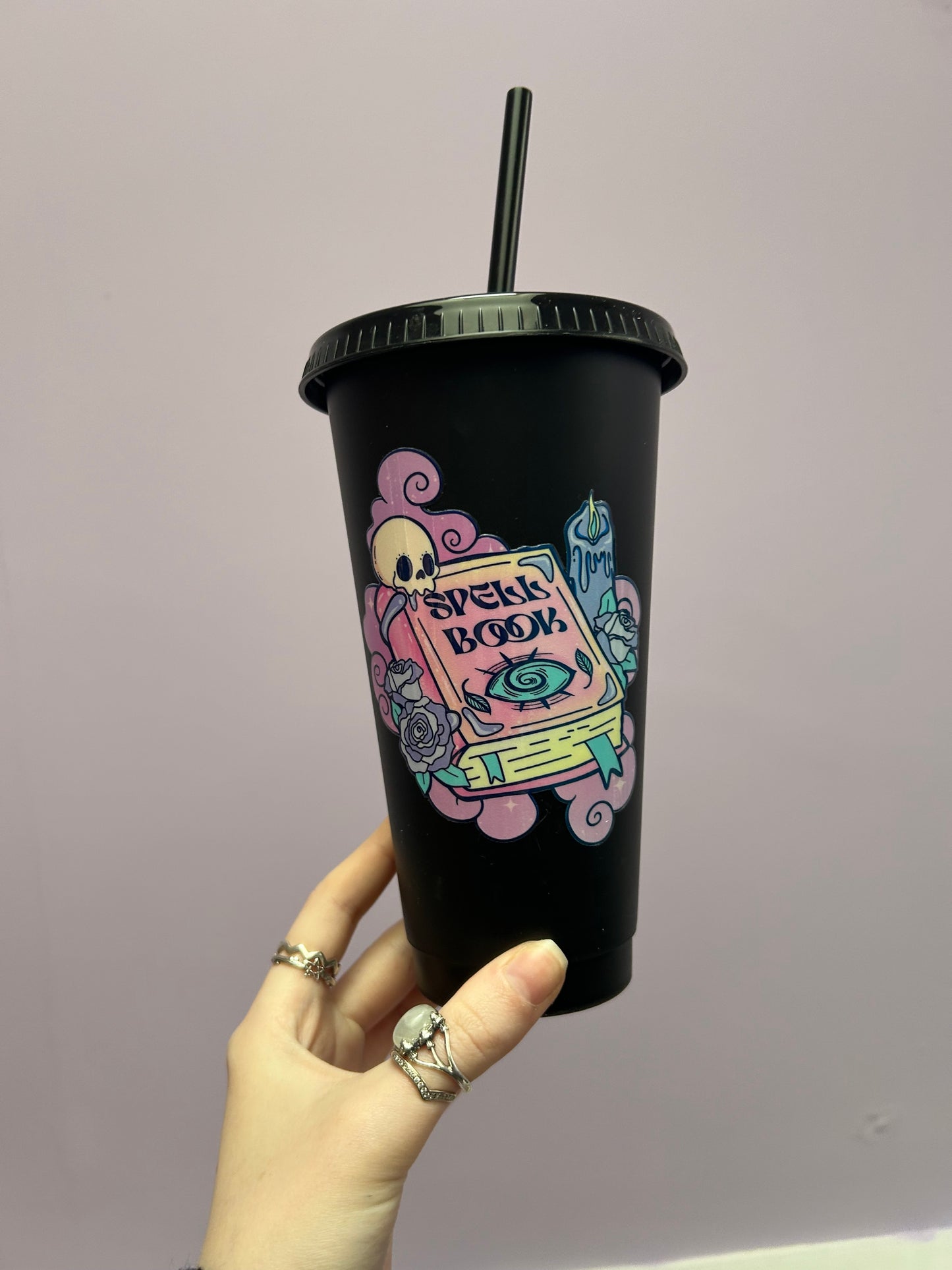 Spell book 24oz cold cup