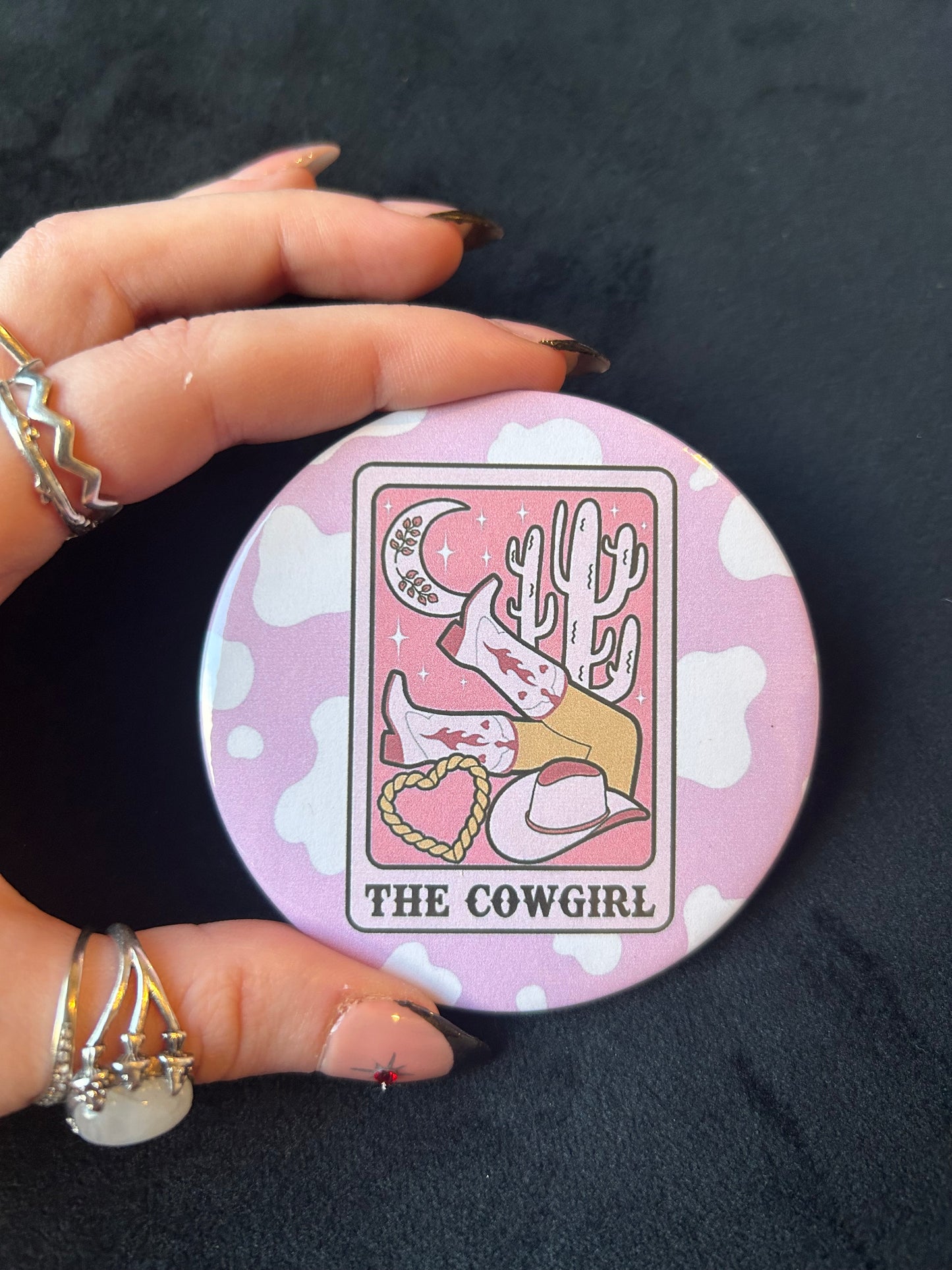 The cowgirl pocket Mirror