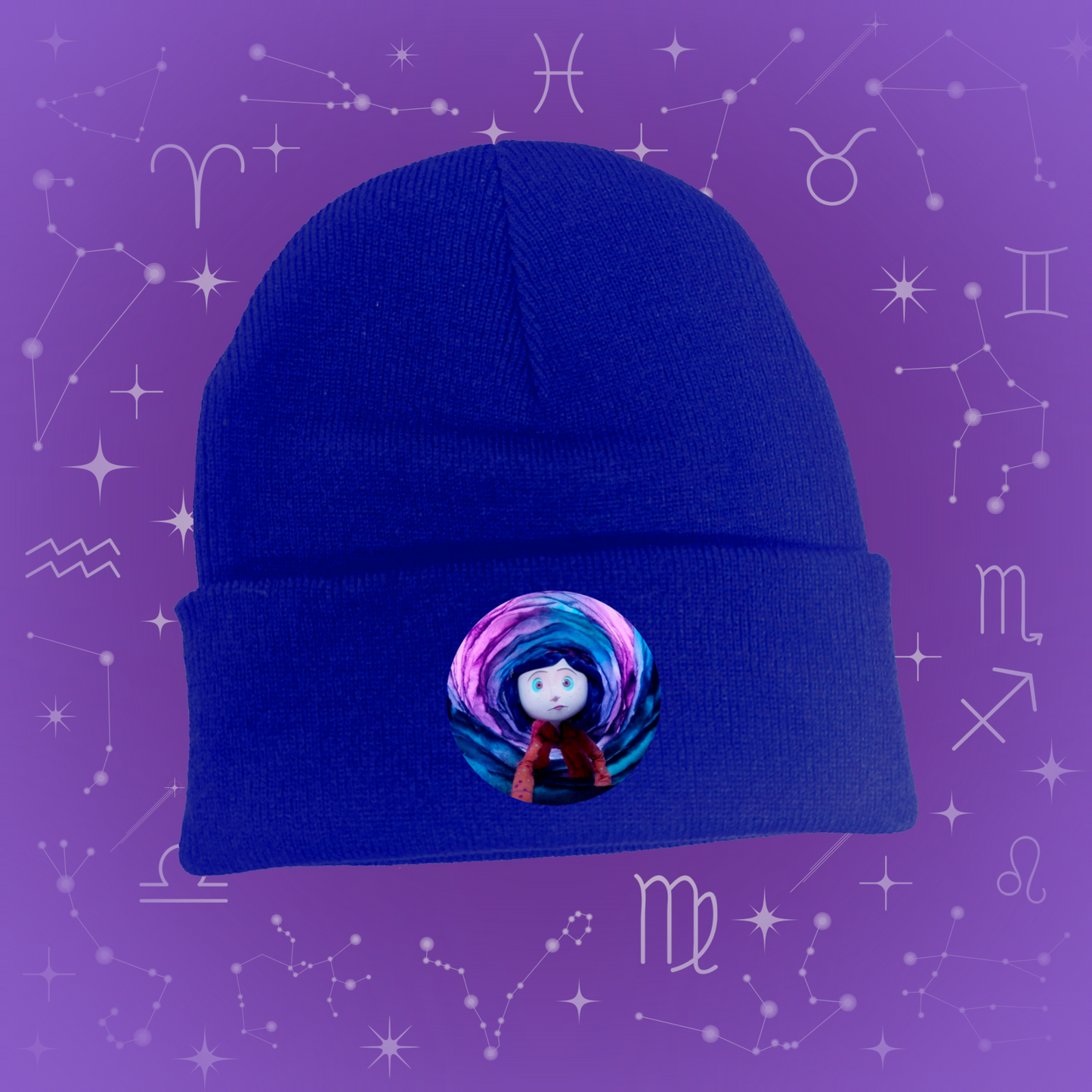 Through the door beanie