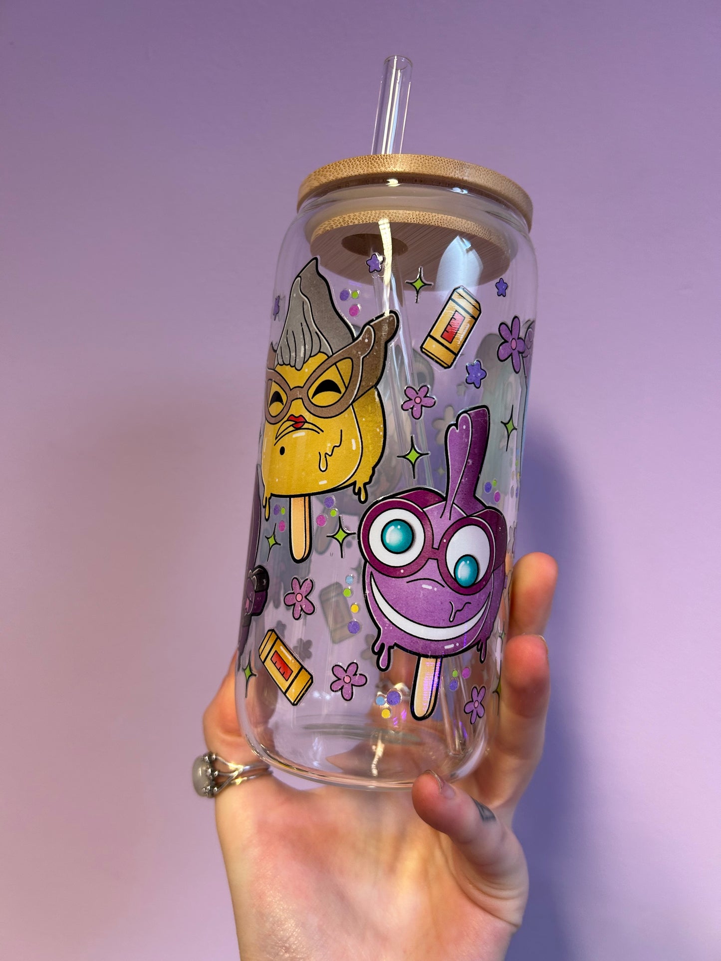 Monsters clear Libbey glass