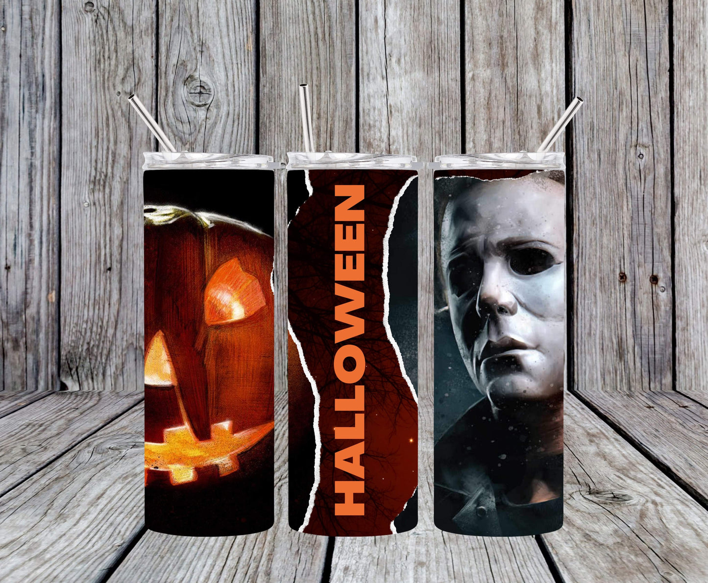 20oz halloween skinny tumbler