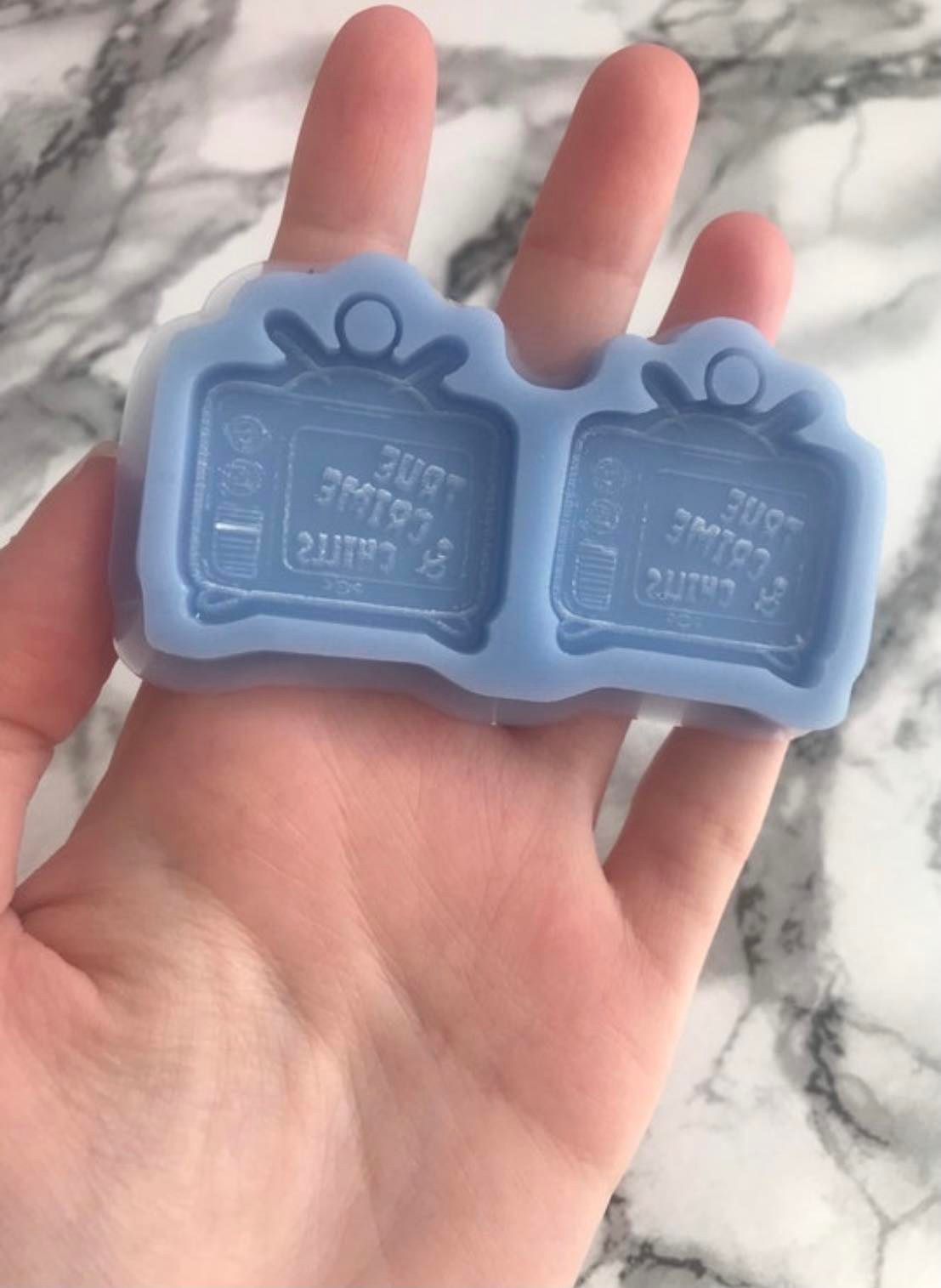 horror tvs - silicone earring moulds