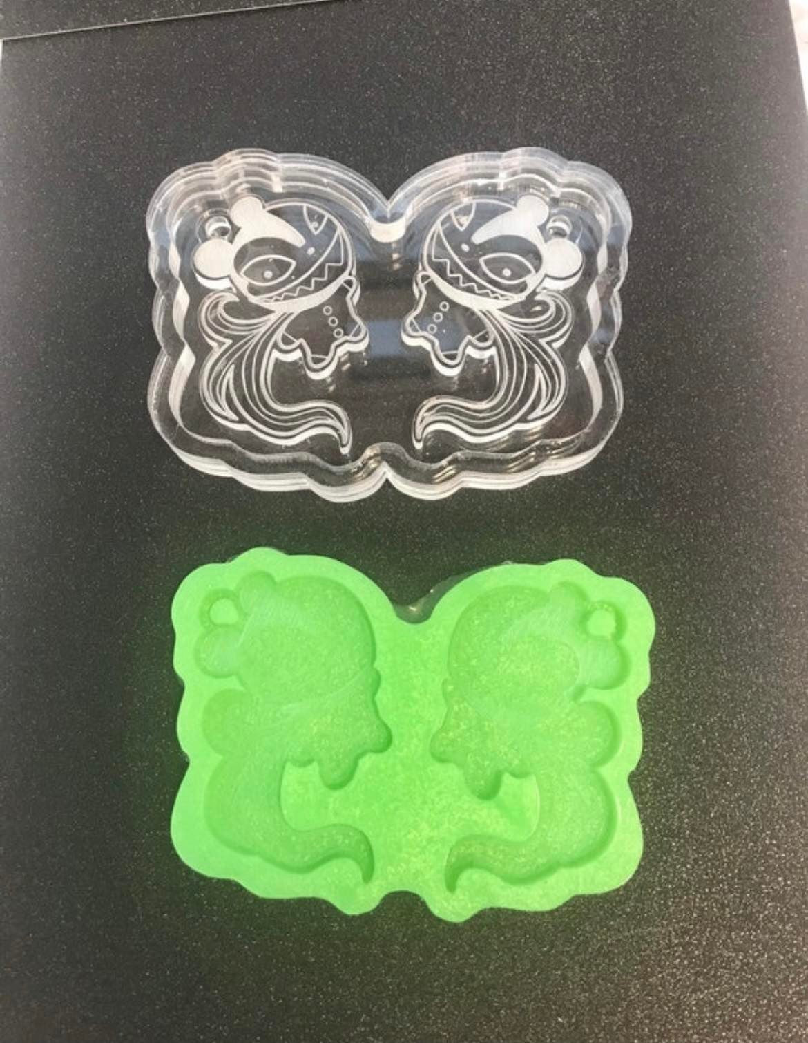 scary teddy - silicone earring moulds