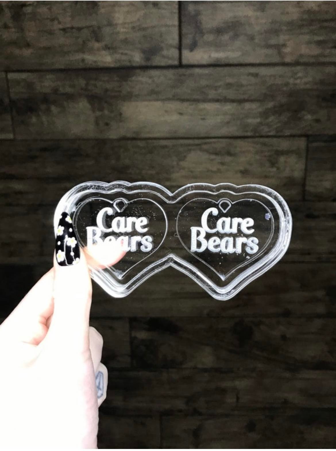 cuddle bear hearts - silicone earring moulds