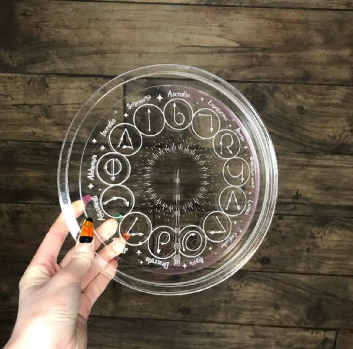 wizarding wheel - silicone moulds