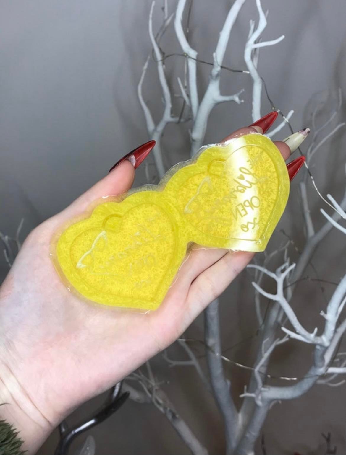 library hearts - silicone earring moulds