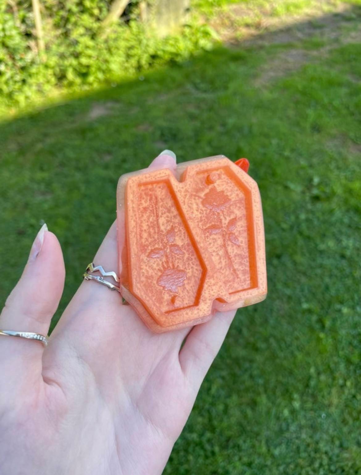 rose coffins - silicone earring moulds