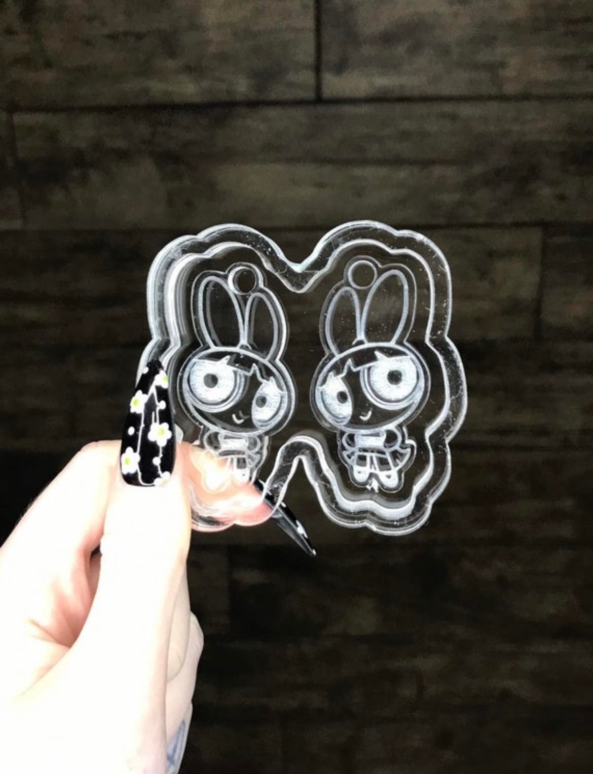 blossom - silicone earring moulds