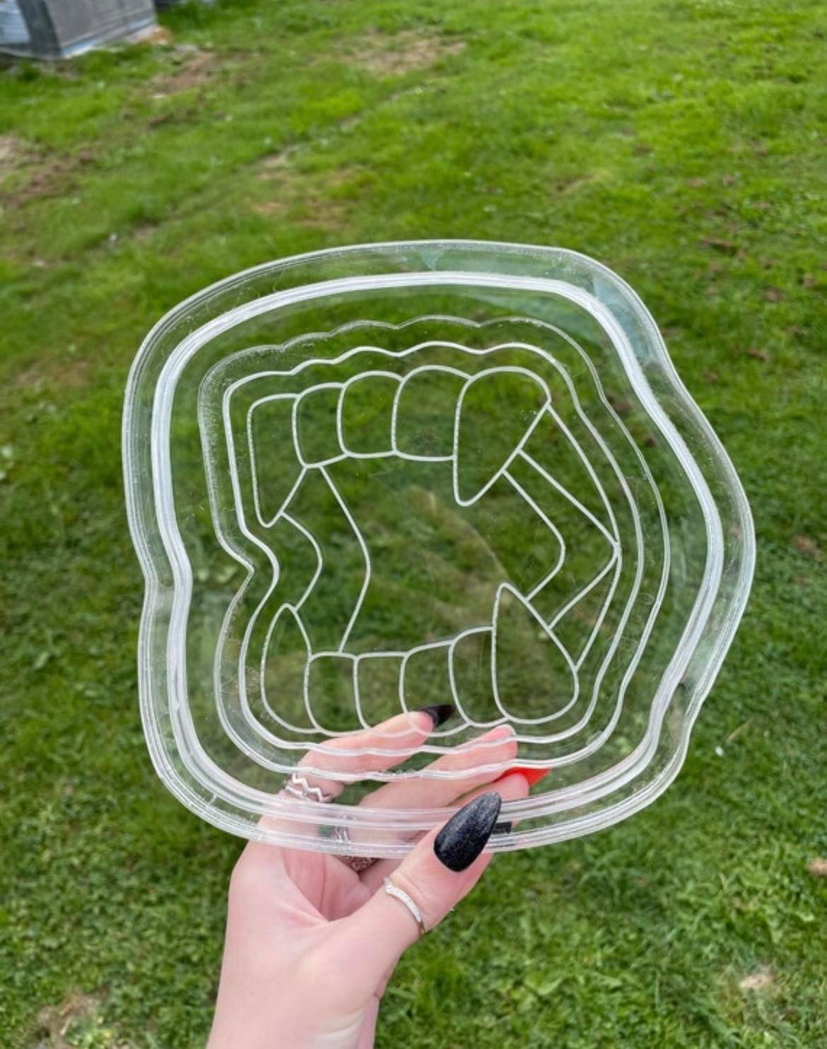 fangs tray - silicone moulds