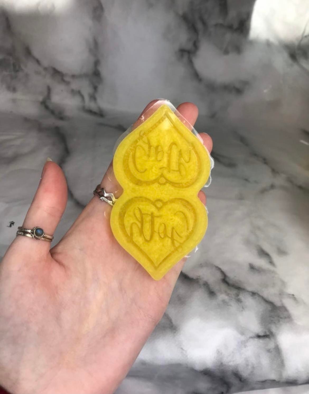 goth hearts - silicone earring moulds