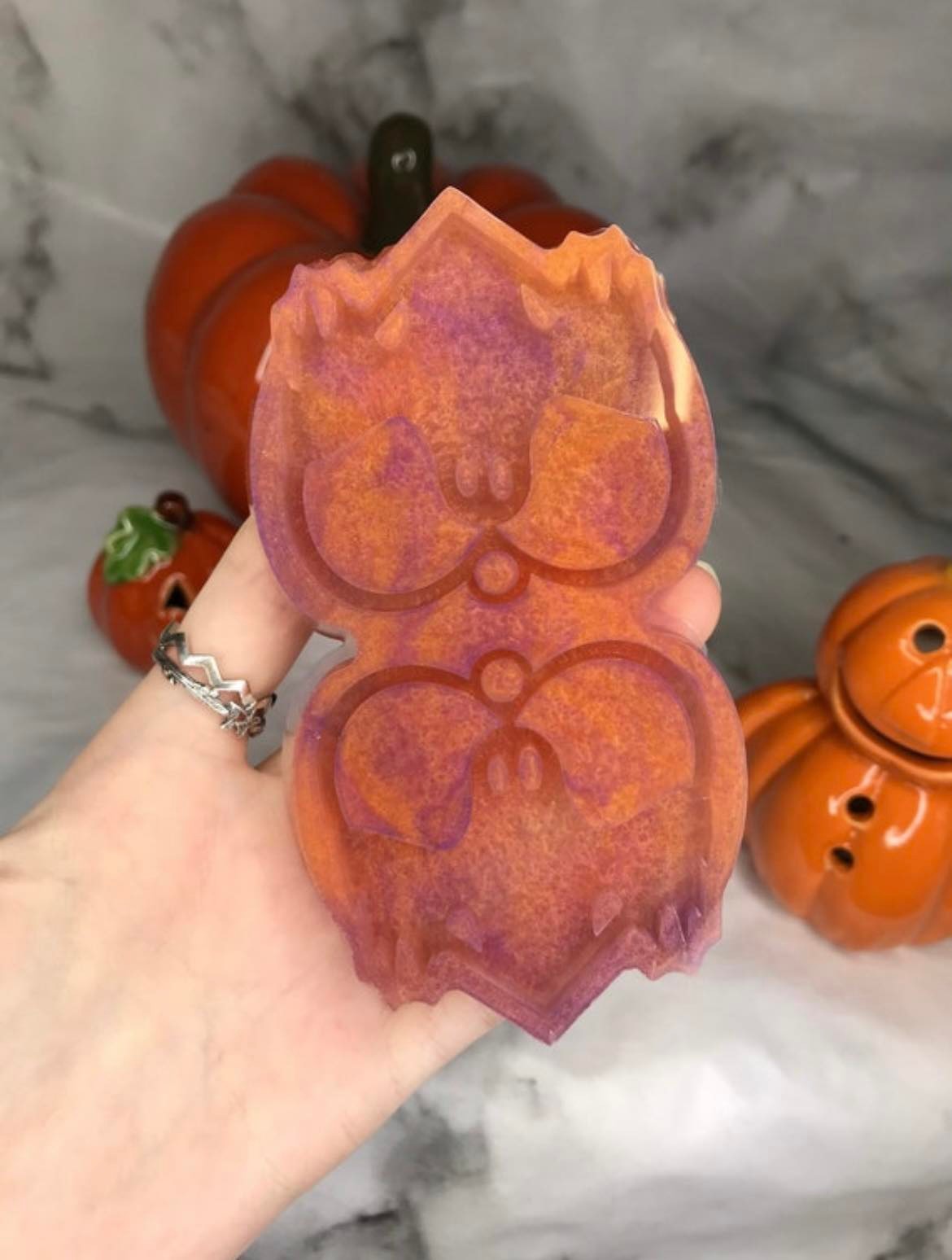 ghost hearts - silicone earring moulds