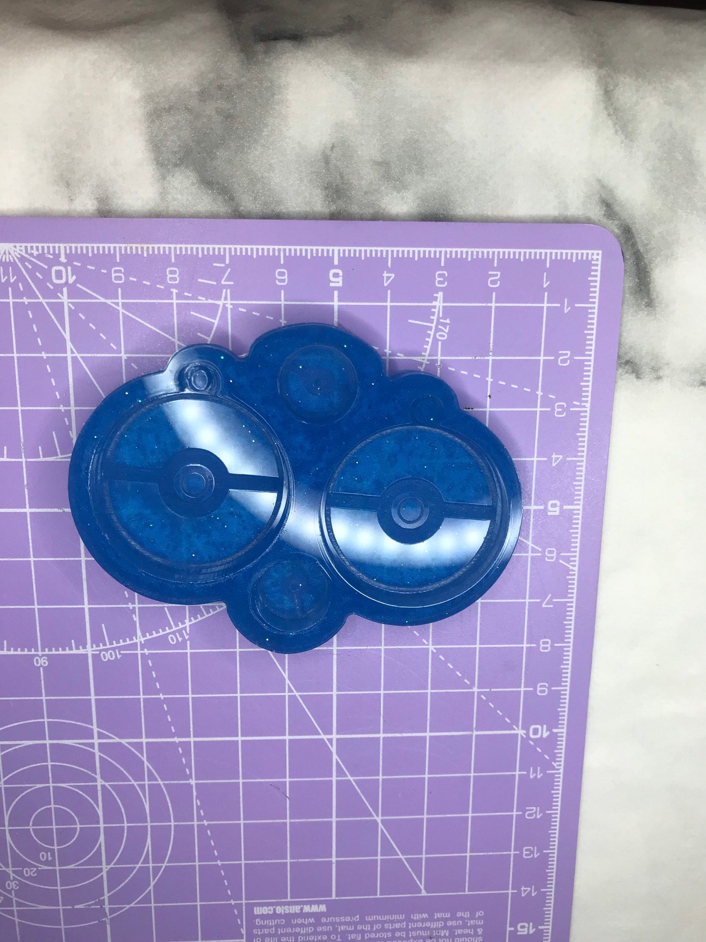 Ball Circles silicone earring mould|mould only for resin crafts| Made to order