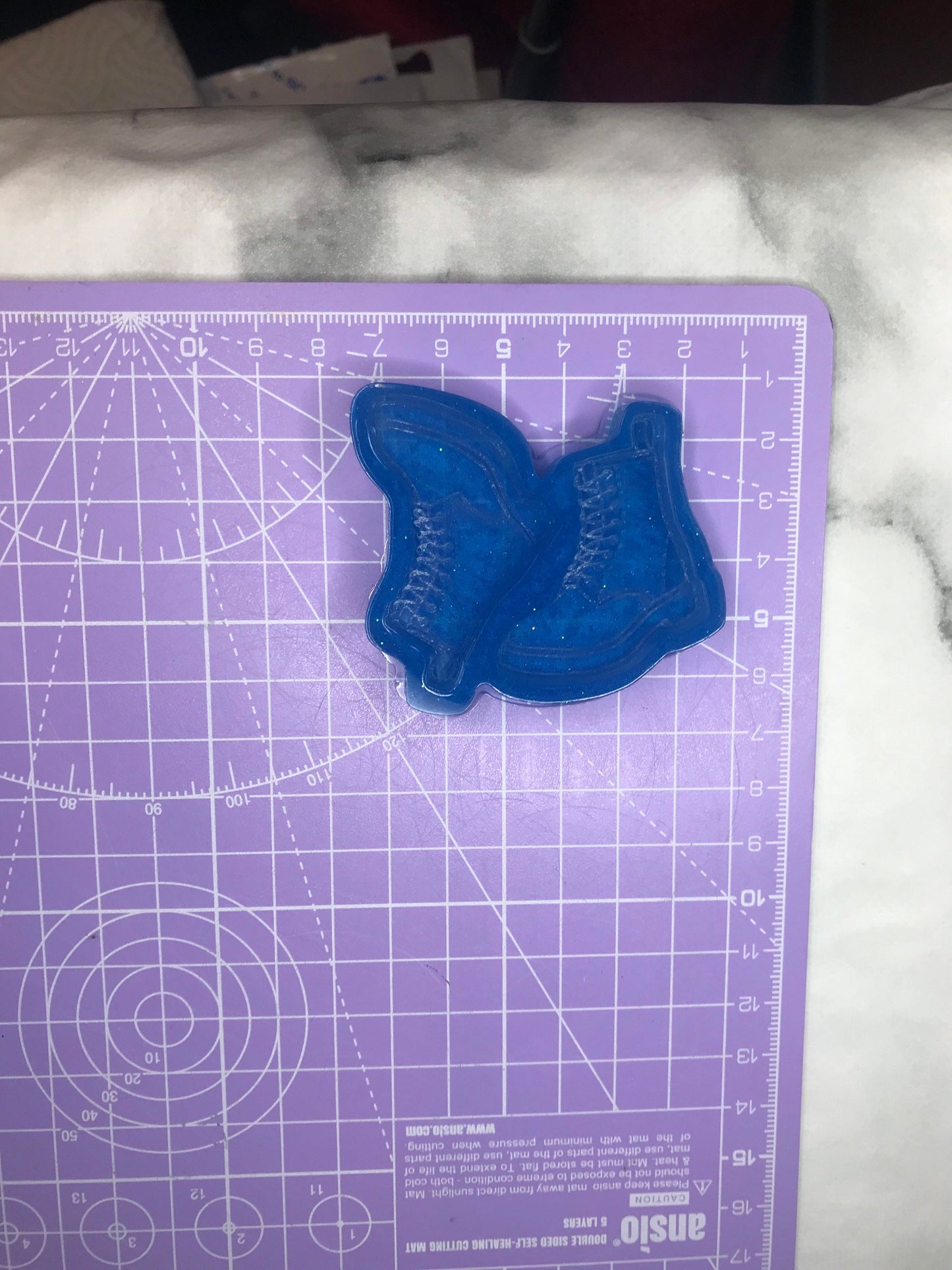 Boots silicone earring mould|mould only for resin crafts| Made to order