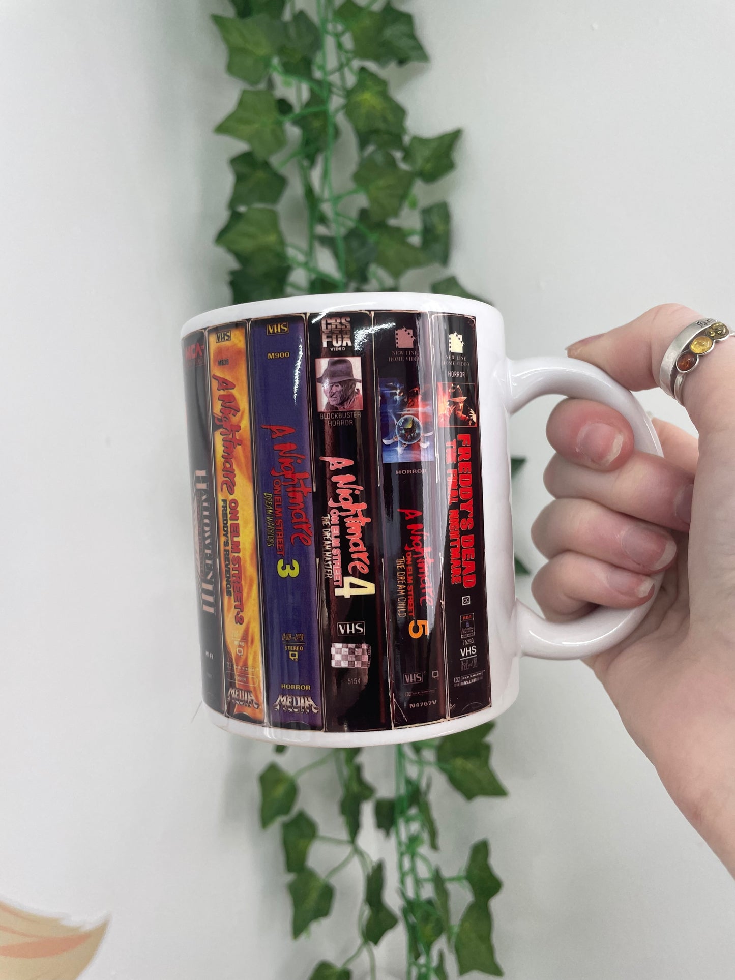 Horror vhs movies Mug