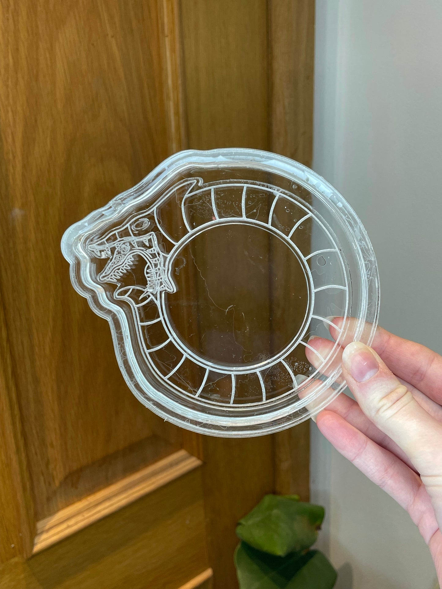 Sandworm circle mirror silicone mould