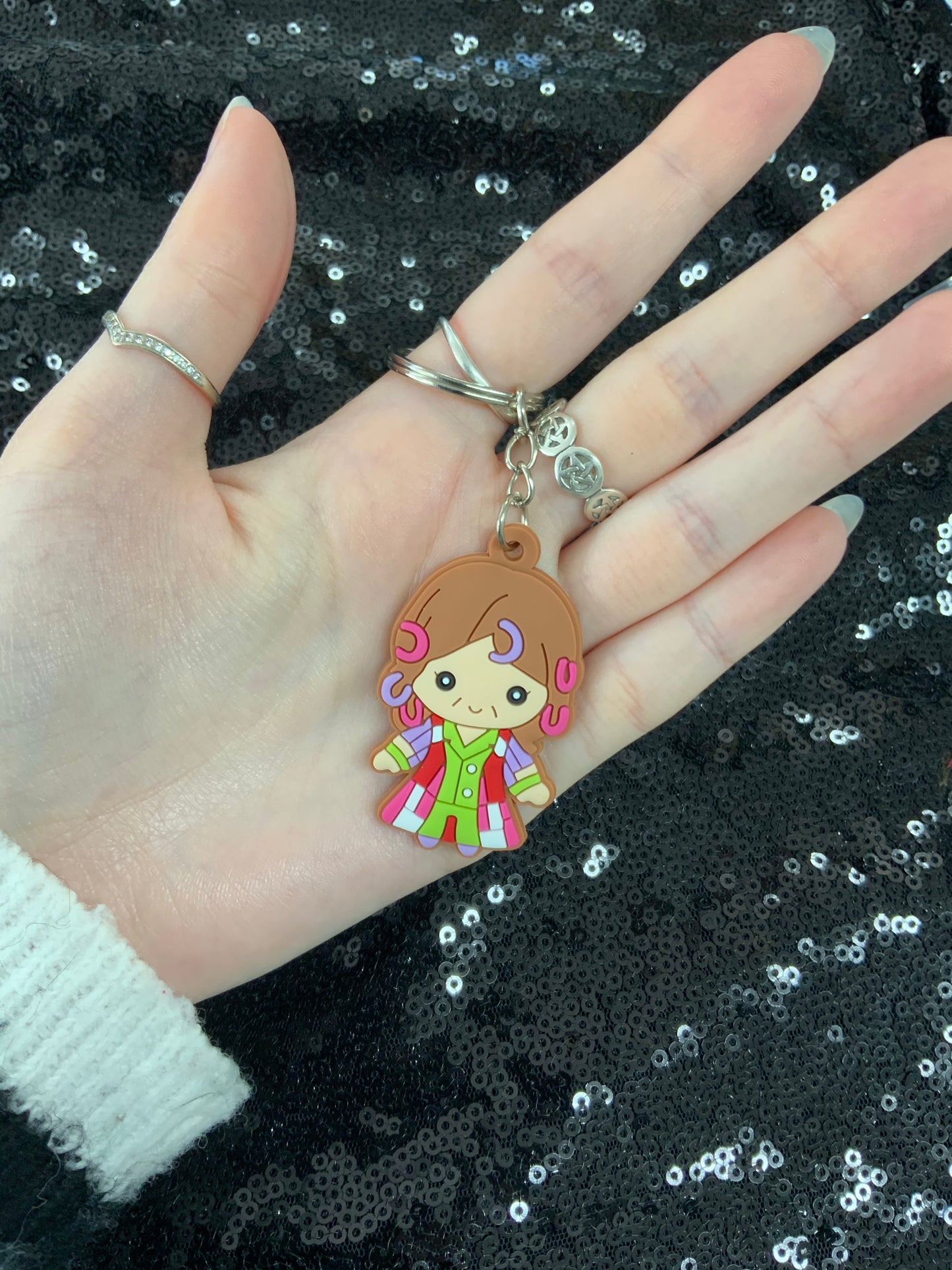 Masters wife pvc keychain