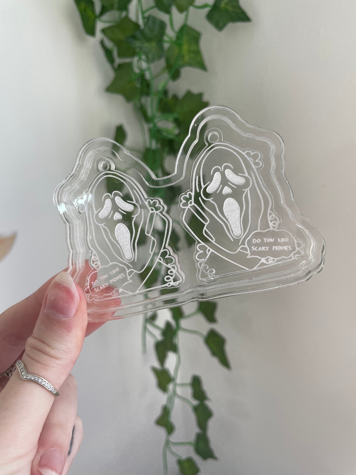 Do you like scary movies? silicone earring mould