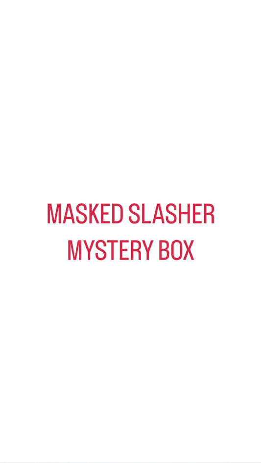 Masked slasher mystery box PREORDER