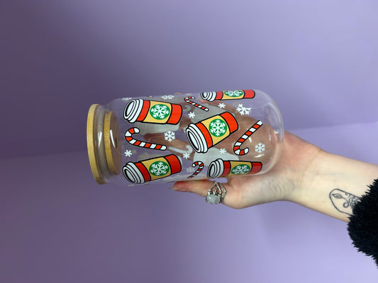 Coffee cups clear Libbey glass