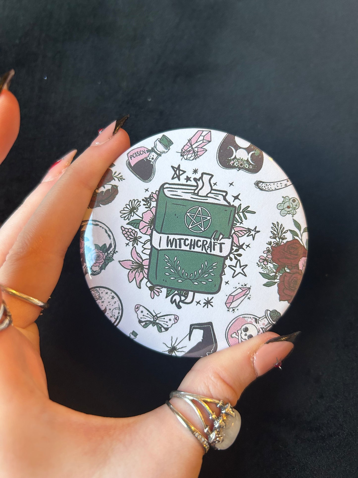 Witchcraft pocket Mirror