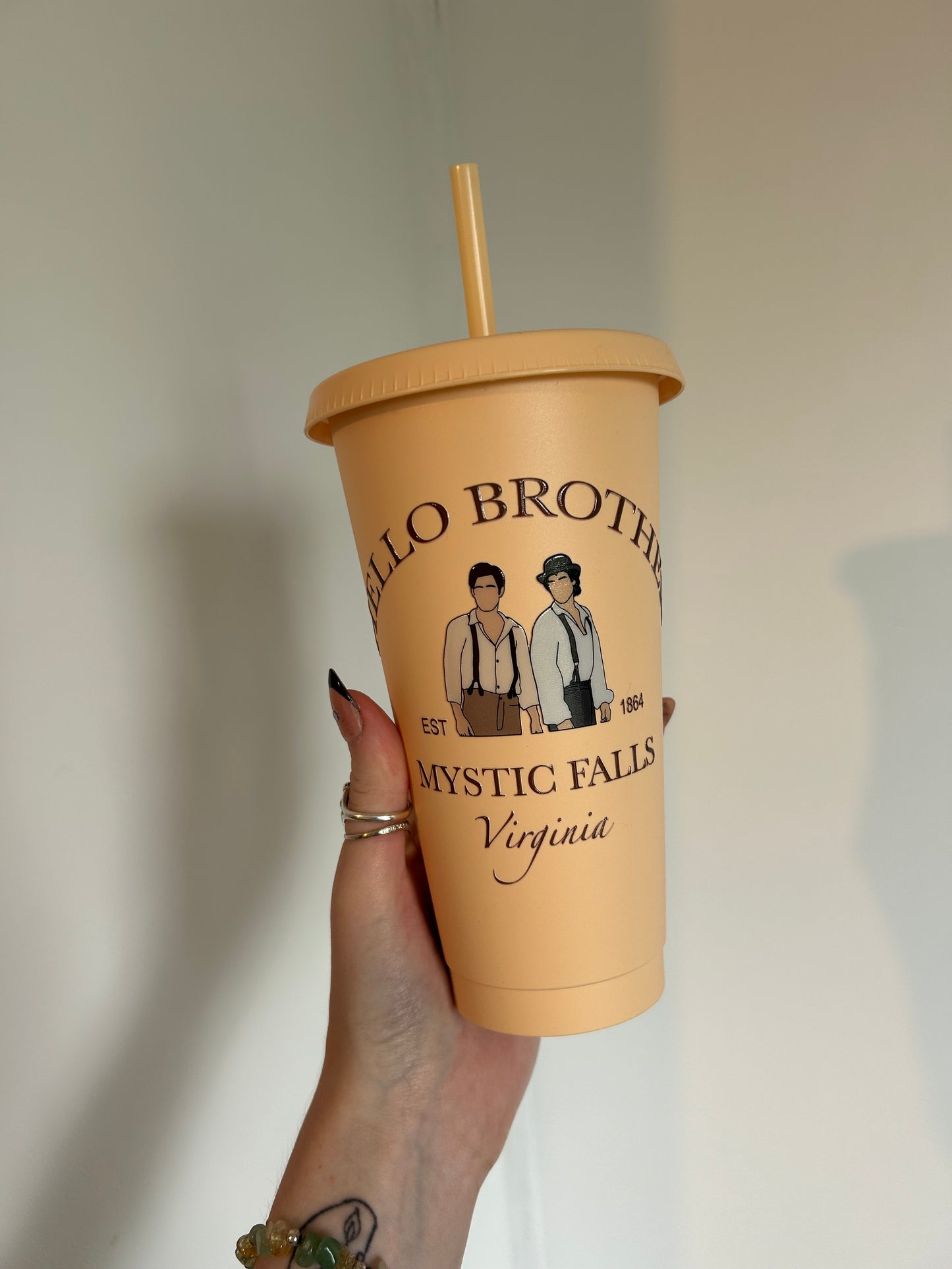 Hello brother 24oz cold cup