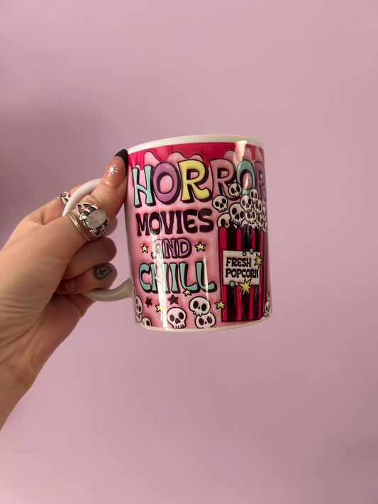 3D horror movies mug