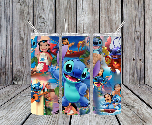 Popular alien 20oz skinny tumbler