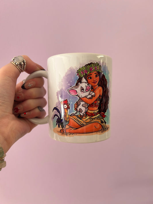 Ocean girl mug