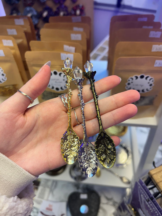 Herb witchy spoons
