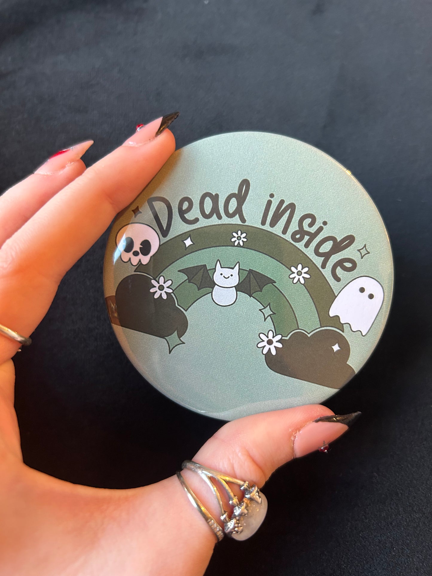 Dead inside pocket Mirror