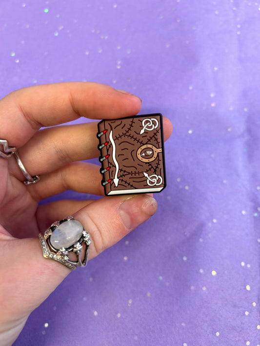 Book croc charm
