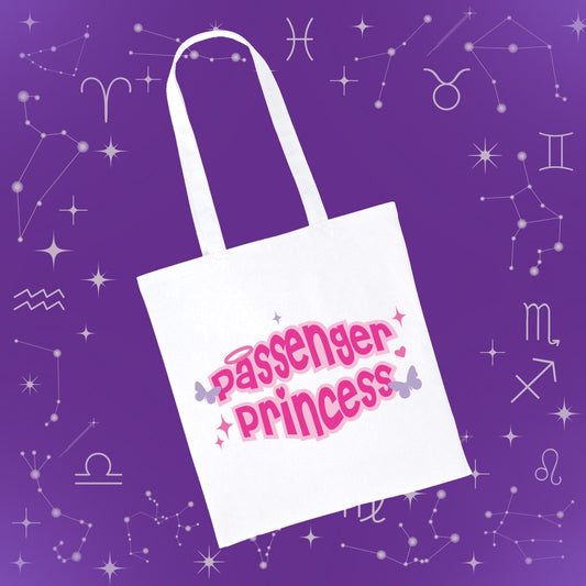 Passenger princess tote bag