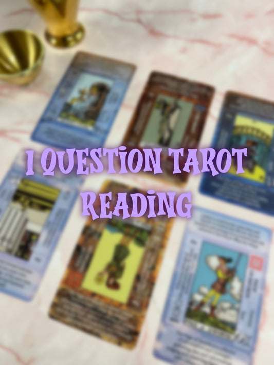1 question digital tarot reading