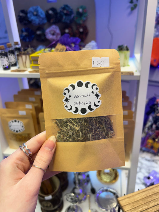 Vervain herb pack