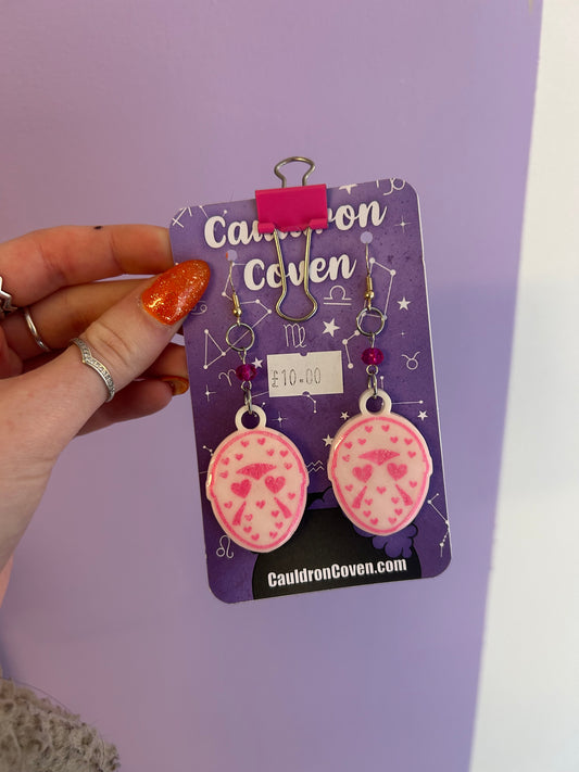 Hearty Jason’s Resin earrings