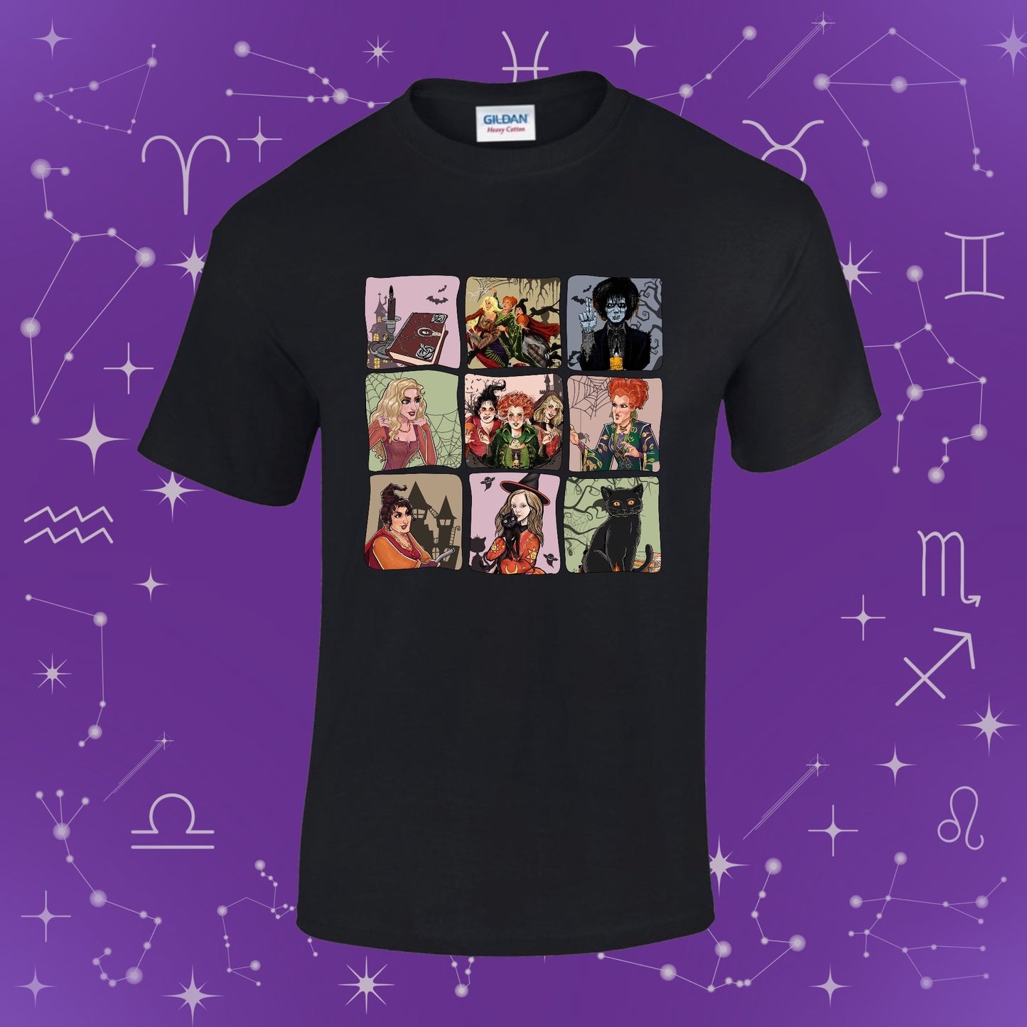 Witches squares tee