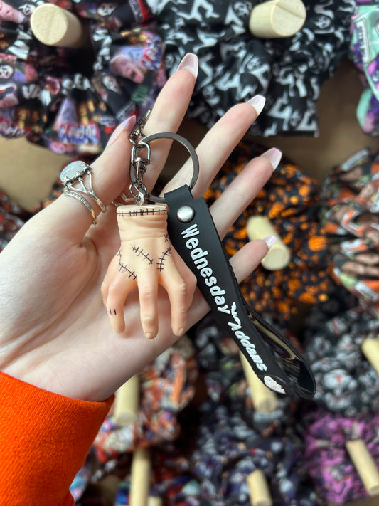 Hand horror keychain