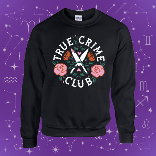 True crime club Sweatshirt | made to order