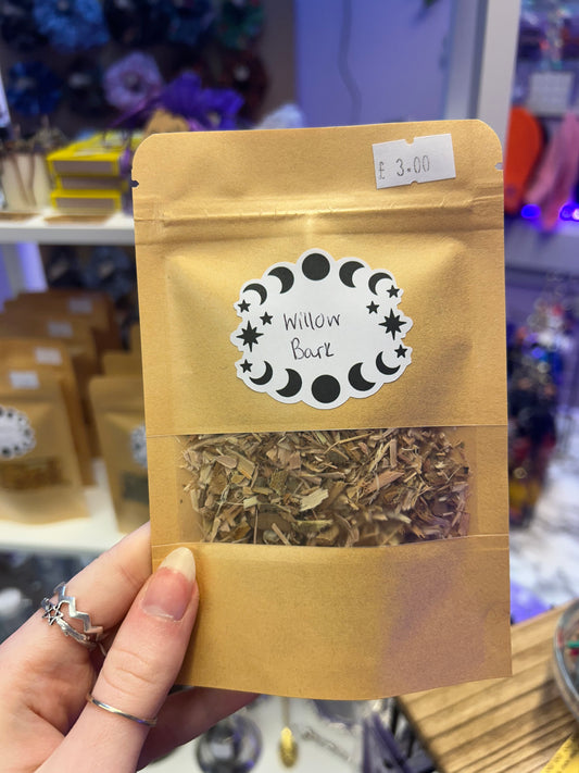 Willow bark herb pack