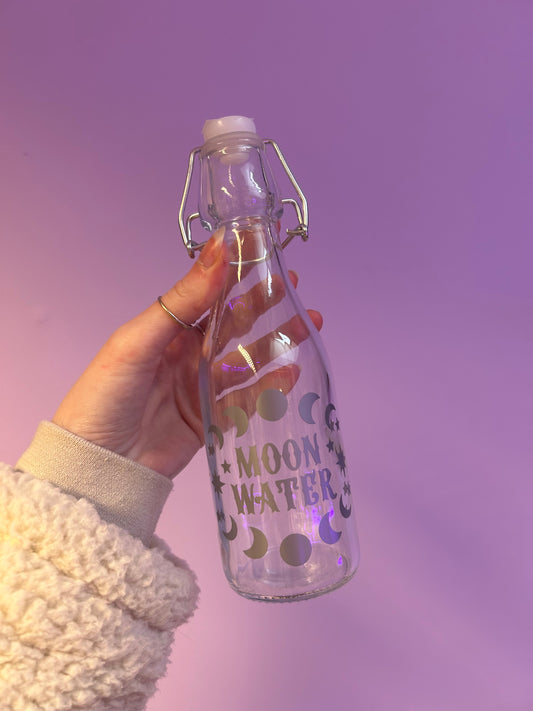 Moon water bottle