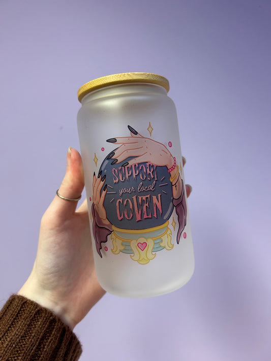 Support your local coven Libbey can glass