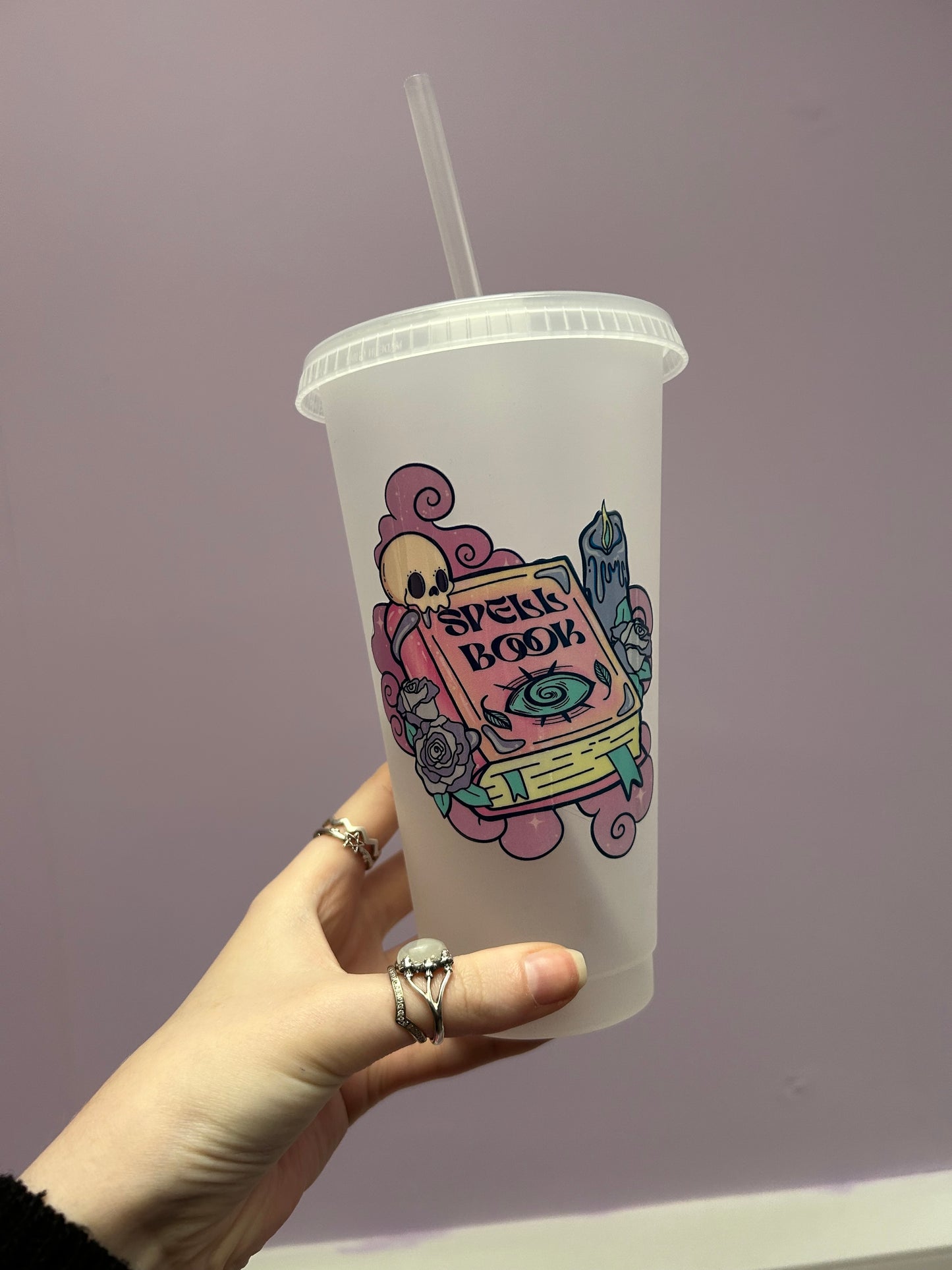 Spell book 24oz cold cup