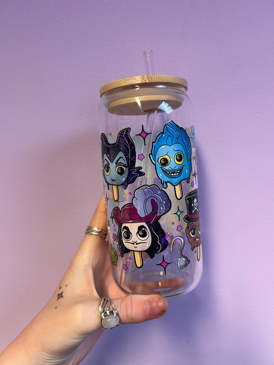 Evil characters Libbey glass