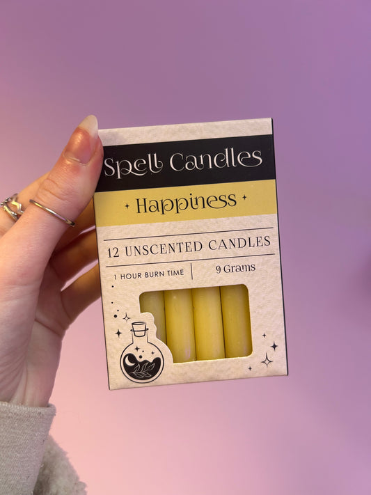 Happiness Spell candles