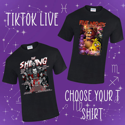 TikTok T shirt live sale