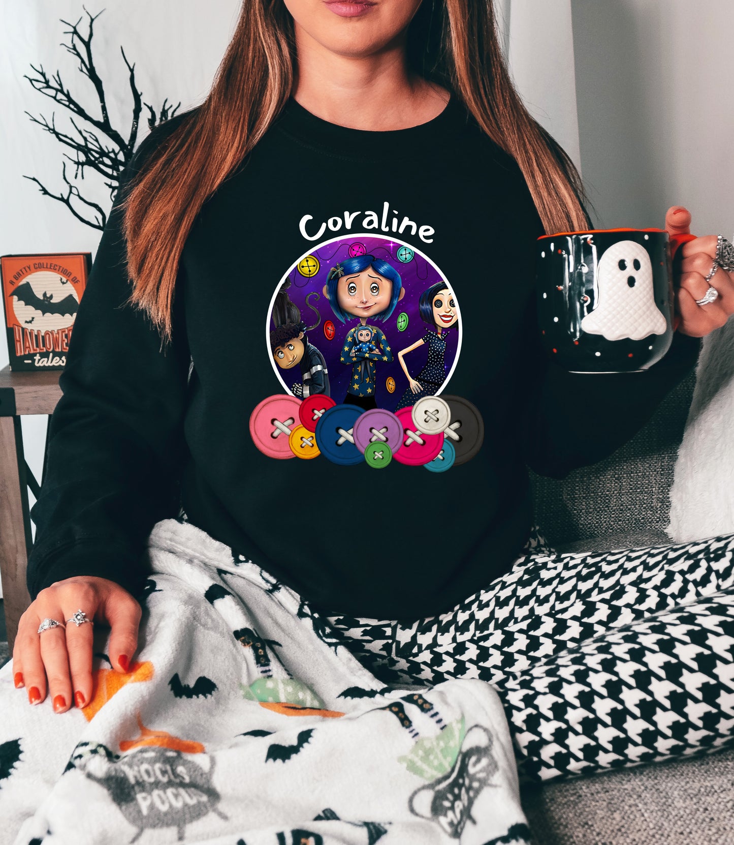 Button girl Sweatshirt PREORDER