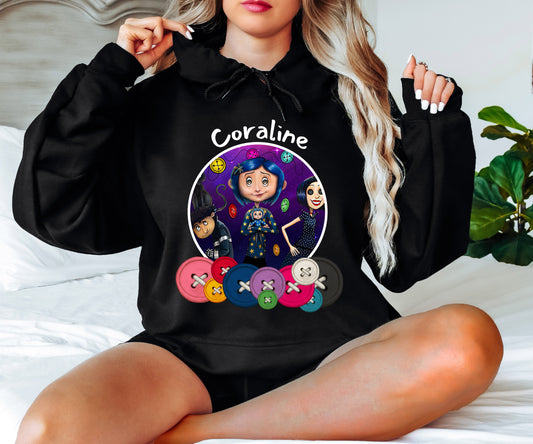 Coraline hoodie PREORDER