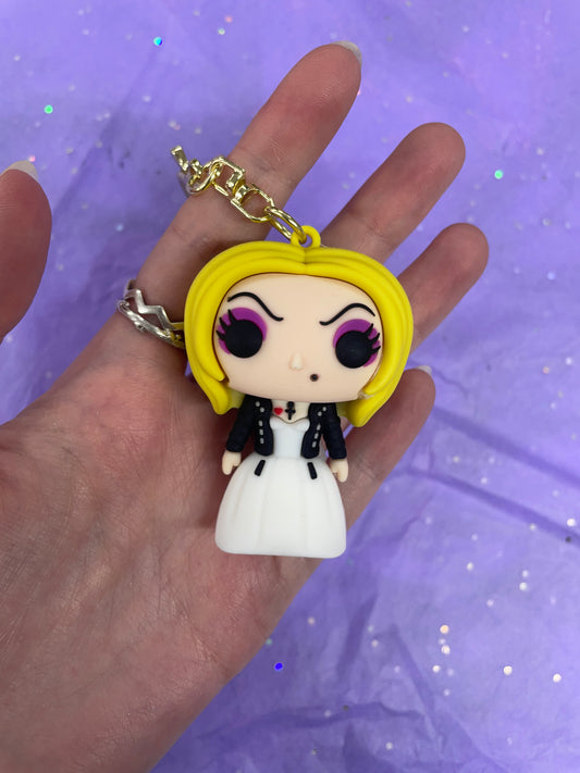 Tiffany horror keychain