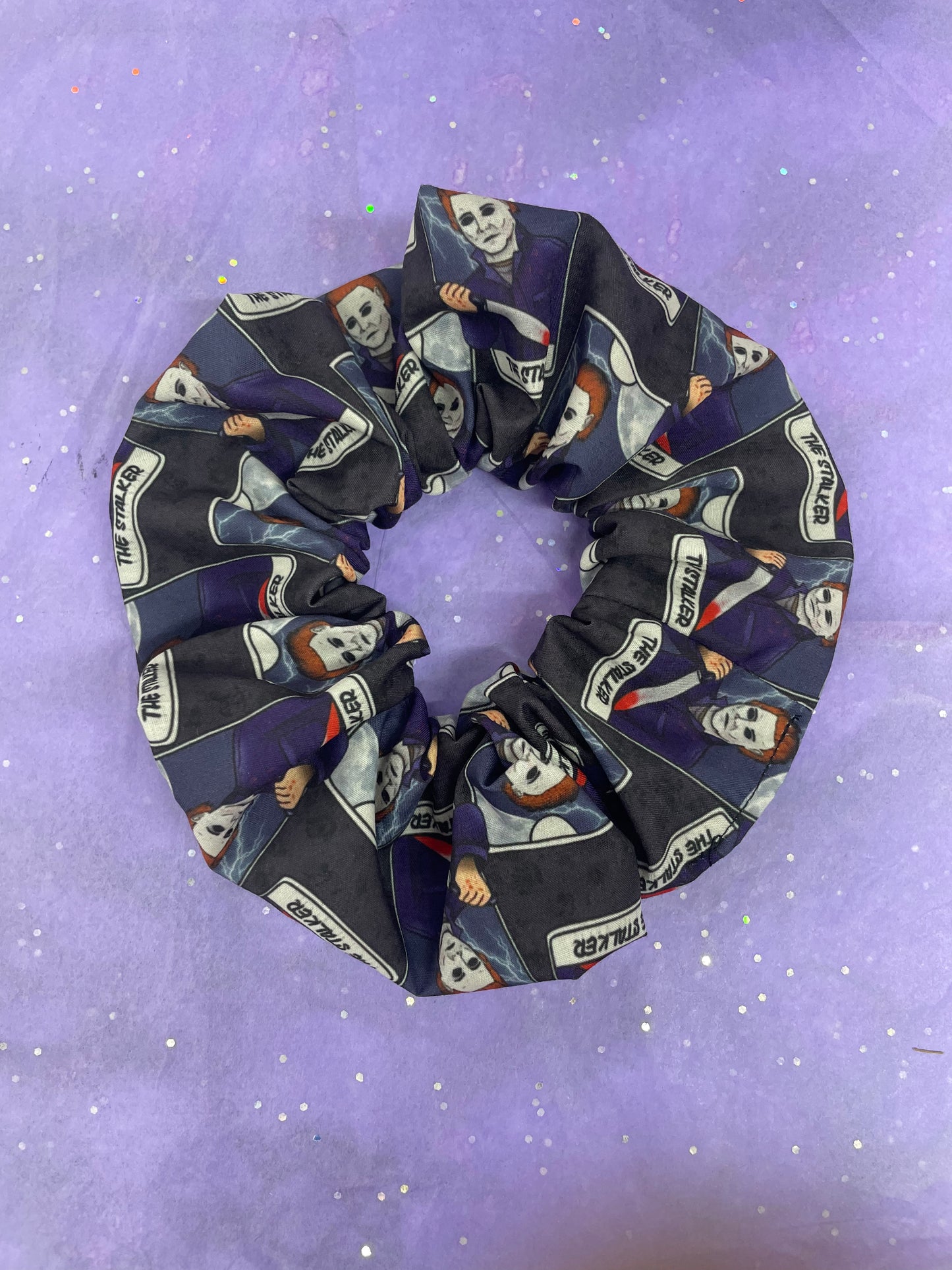 Michael tarot hair scrunchie