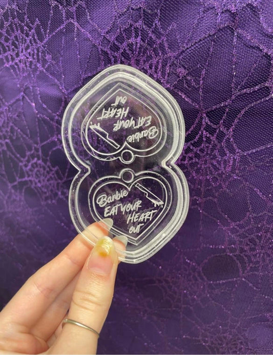 barbie eat your heart out - silicone earring moulds